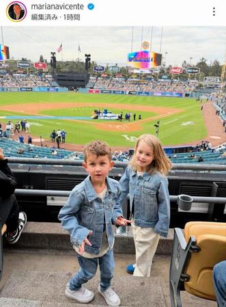 　Ｋ・ヘルナンデスの妻・マリアナさんのインスタグラム（ｍａｒｉａｎａｖｉｃｅｎｔｅ）より 