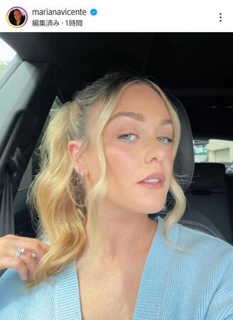 　Ｋ・ヘルナンデスの妻・マリアナさんのインスタグラム（ｍａｒｉａｎａｖｉｃｅｎｔｅ）より 