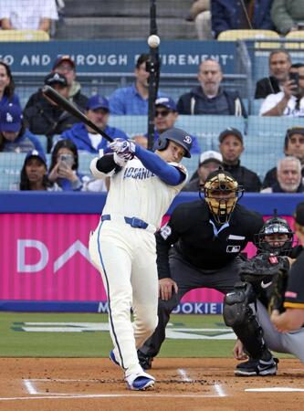 【動画】マジ速すぎる　１塁ベース蹴って一気に加速　大谷翔平の爆速３塁打