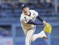 　パイレーツ戦に先発した佐々木（共同）