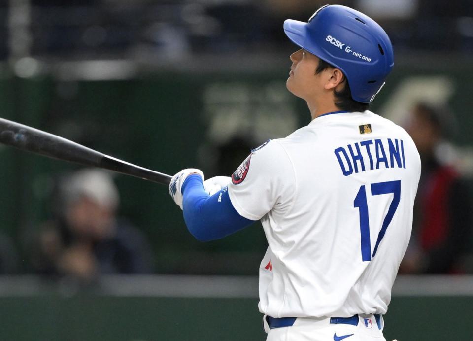 　ドジャース・大谷翔平