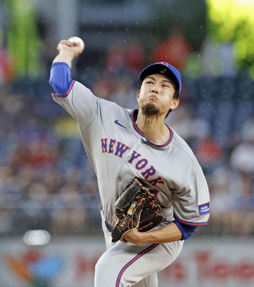 　ナショナルズ戦に先発した千賀（ＡＰ＝共同）