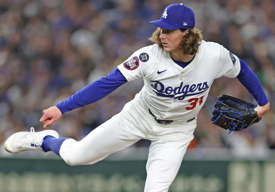 　ドジャース　タイラー・グラスノー