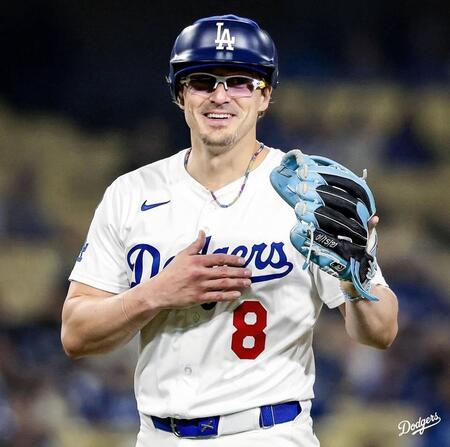 　キケ・ヘルナンデス（ロサンゼルス・ドジャース提供）