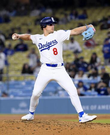 　９回に登板したＫ・ヘルナンデス（共同）