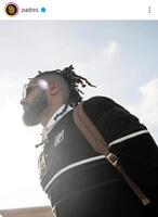 　遠征に向かうタティス。パドレスの公式インスタグラム（ｐａｄｒｅｓ）より