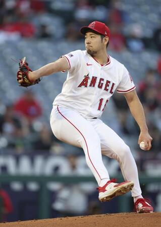 　タイガース戦に先発した菊池（共同）