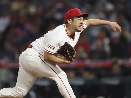 　先発した菊池。５回を５安打２失点で勝敗は付かなかった（共同）