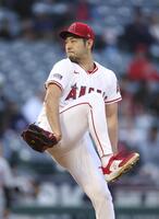 　タイガース戦に先発した菊池（共同）