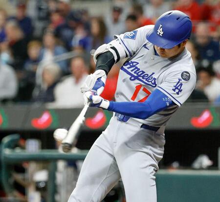 大谷翔平　またしてもエルダー打てず　ド軍７連勝でストップ