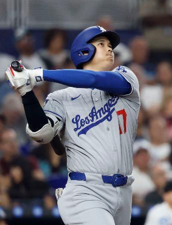 大谷、２戦連発の１０号ソロ　鈴木は「３番・指名打者」