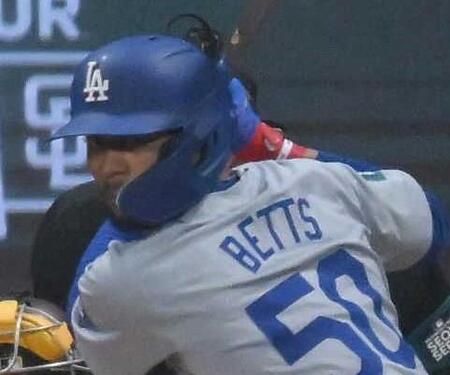 　ドジャーズのムーキー・ベッツ