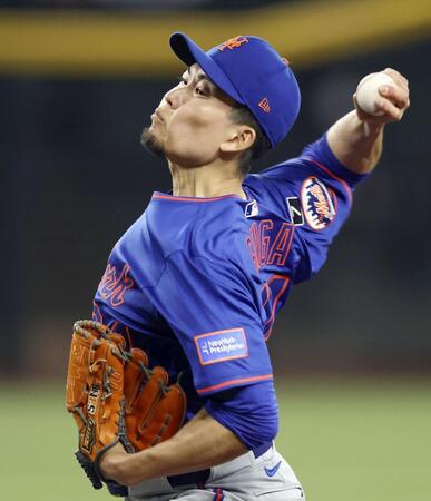 　先発し、６回無失点で４勝目を挙げた千賀（共同）