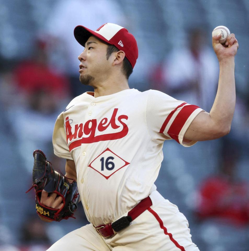 　先発した菊池（イマジンイメージズ・ロイター＝共同）