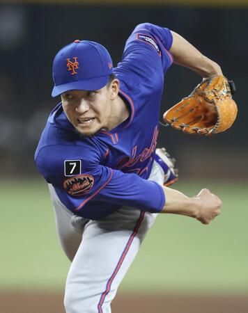 メッツ・千賀　好守に支えられ６回０封　三回まで５四球も修正４勝目　４カードぶりの勝ち越し導いた