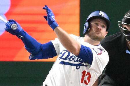 ドジャース　崖っぷちで打線爆発　怒涛の４連打→大谷が勝ち越し３ラン！一挙６点のビッグイニングで大逆転に成功