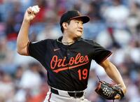 　エンゼルス戦に先発したオリオールズ・菅野（ゲッティ＝共同）