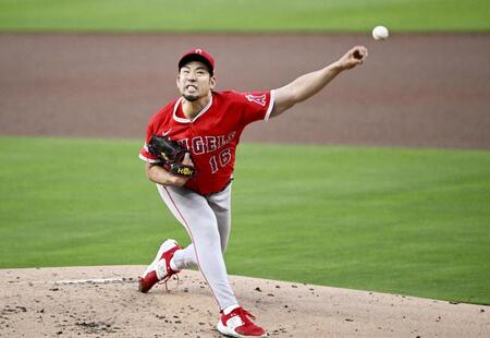 エンゼルス・菊池雄星はまたも初勝利ならず　今季９度目先発は６回７安打４失点（自責点２）　三回は自らの失策も絡み３失点、五回はソロ被弾