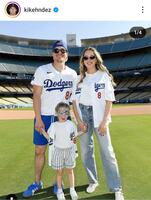 　Ｋ・ヘルナンデスのインスタグラム（ｋｉｋｅｈｎｄｅｚ）より