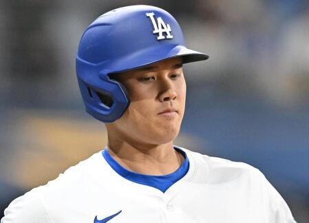 大谷翔平が１０試合ぶり無安打で途中交代　ドジャースは大敗　最後はロハスが大谷グラブを借りて登板　本拠地が最も沸く