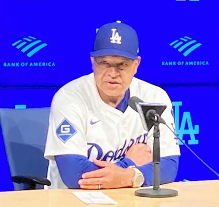 ロバーツ監督 佐々木朗希は「ここ数週間、違和感があったようだ」ロッテ時代の古傷を示唆 今後は無期限ノースロー「100%の力を発揮できるまで」