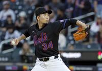 　パイレーツ戦に先発した千賀（提供・共同通信社）