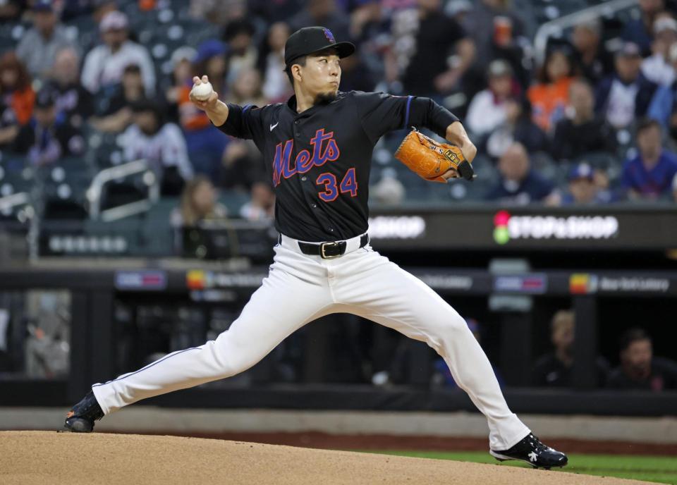 　パイレーツ戦に先発した千賀（共同）