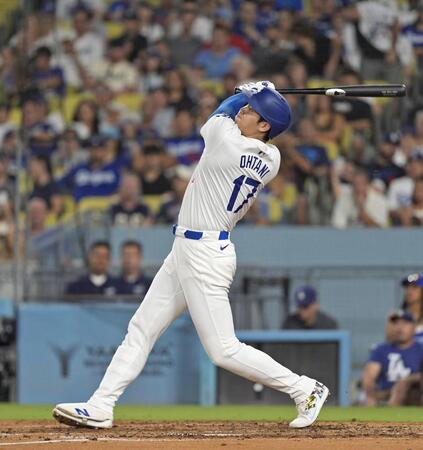 【動画】相手は初対戦なのにスゲー！！！大谷翔平　内角球を完璧に振り抜いた一撃