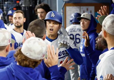 大谷翔平　３戦連発１６号　ジャッジ抜いた両リーグ単独キング　昨季と同じ５７発ペース