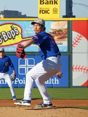 前田、移籍後初登板４失点　３Ａアイオワ、２回を投げ