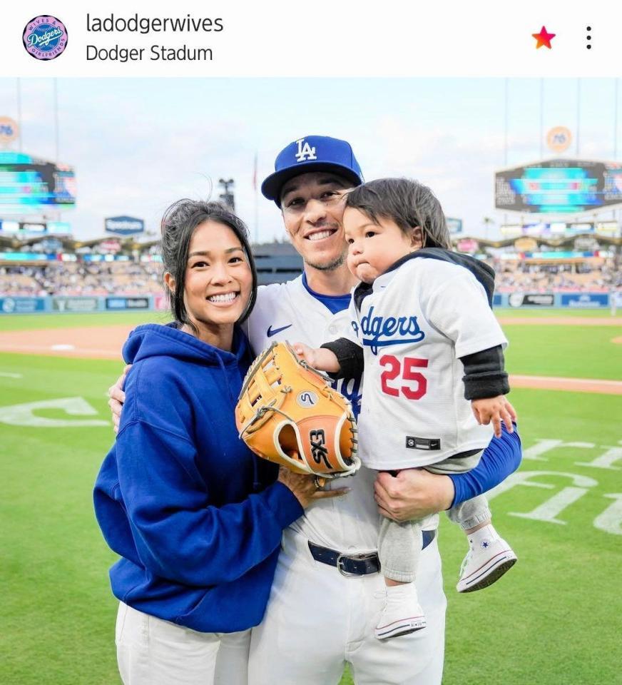 　ドジャーワイブスのインスタグラム（ｌａｄｏｄｇｅｒｗｉｖｅｓ）より