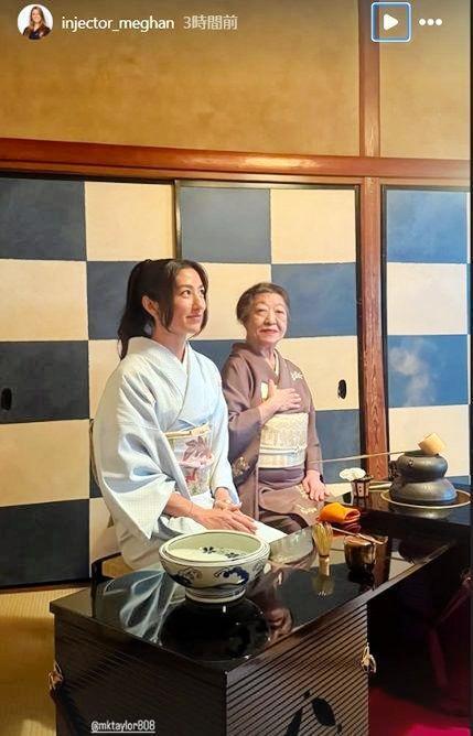 　グラスノーのパートナー、メーガンさんのインスタグラム（ｉｎｊｅｃｔｏｒ＿ｍｅｇｈａｎ）より