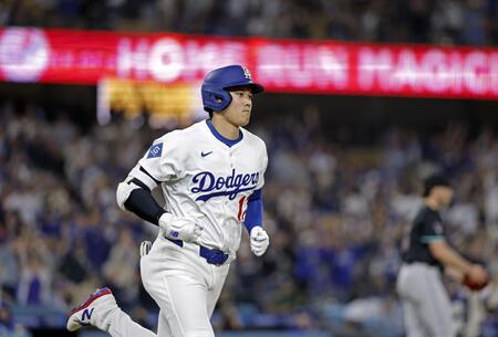 大谷翔平　早くも１７号！背番号に並んだ　好調５月１７戦１０発　再び両リーグ単独トップに