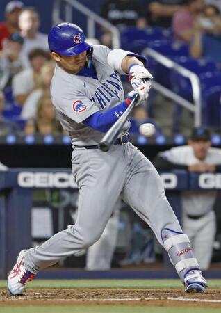 「えぐい」カブス・鈴木誠也が５試合ぶり１２号２ラン　１５２キロを中堅右へ運ぶ　リーグ２位「４１打点」