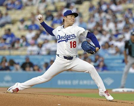 　先発した山本（共同）