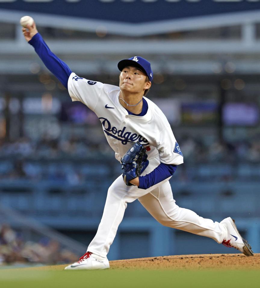 　先発した山本（共同）