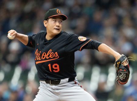 菅野６回２失点、勝敗付かず　鈴木は４打数１安打