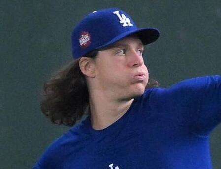 　ドジャース・タイラー・グラスノー