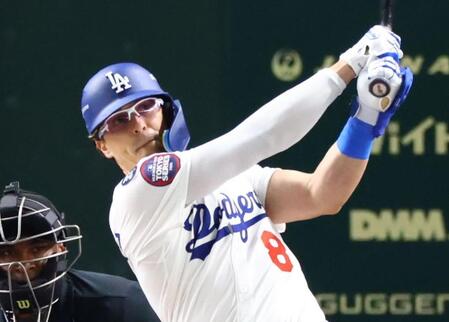 ドジャース キケ・ヘルナンデスが先制タイムリー 三塁スタメン