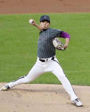 メッツ・千賀滉大は６回途中１失点で５勝目権利持ち降板　大谷翔平に先頭打者弾許すも粘投　２、３打席目は封じる　防御率１・４６で由伸抜きリーグ首位に