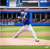 　実戦形式の投球練習に臨んだ大谷翔平（ロサンゼルス・ドジャース提供）