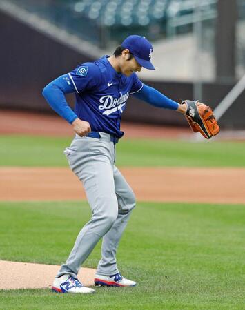 大谷翔平　手術後初投球１５６キロからの千賀撃ち先頭弾　ポーズ＆笑顔出た「納得できる内容」