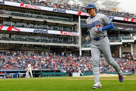大谷、４試合連続本塁打ならず　チームは４-７で負ける