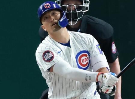 カブス４連勝！鈴木誠也は初回適時打で５１打点　打点トップキープ