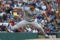 　ガーディアンズ戦に先発したドジャースのカーショー（共同）