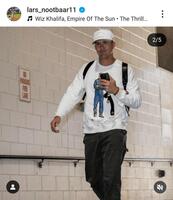 　ヌートバーのインスタグラム（＠ｌａｒｓ＿ｎｏｏｔｂａａｒ１１）から