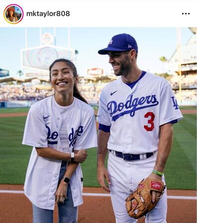 　テーラーの妻メアリーさんのインスタグラム（ｍｋｔａｙｌｏｒ８０８）より