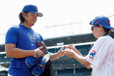 カブス今永、本拠地で投球練習　打者相手に実戦形式登板へ