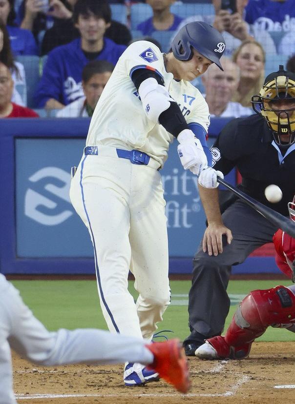 　　ドジャース・大谷翔平（提供・共同通信社）