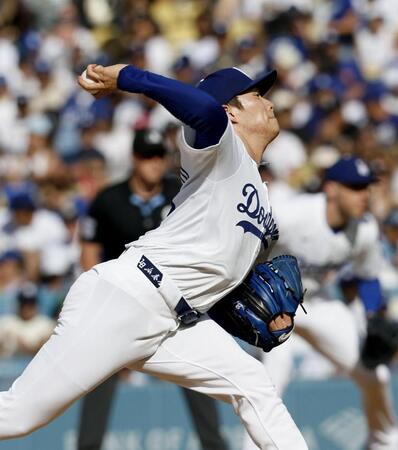 　先発した山本（共同）